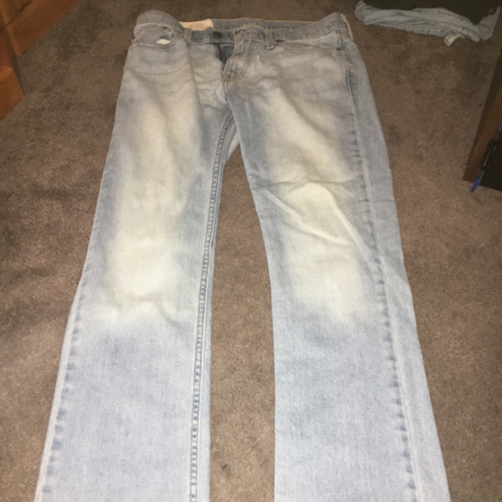 Hollister slim straight denim jeans size 30x32